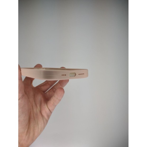 Силіконовий чохол Original RoundCam для Apple iPhone 14 (08) Пісочний рожевий