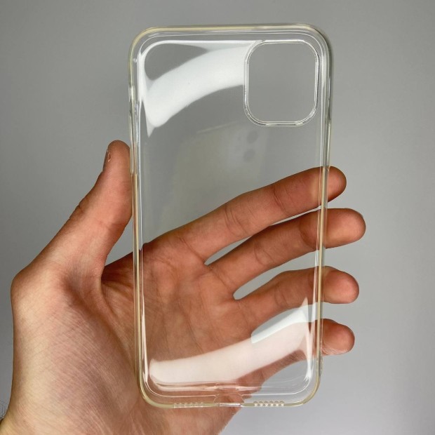 Силиконовый чехол Alabay для Apple iPhone 11 (Прозрачный)