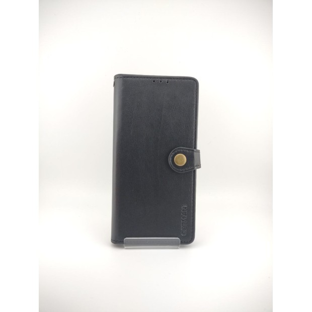 Leather Book Gallant Case for Samsung Galaxy A03s (Black)