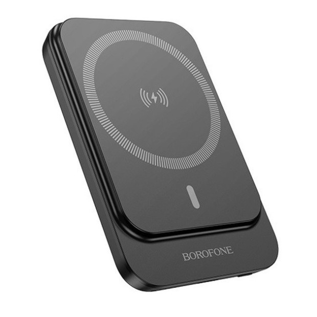 Бездротовий акумулятор Borofone BJ63 Nimble PD20W 5000mAh (Magsafe) (Чорний)