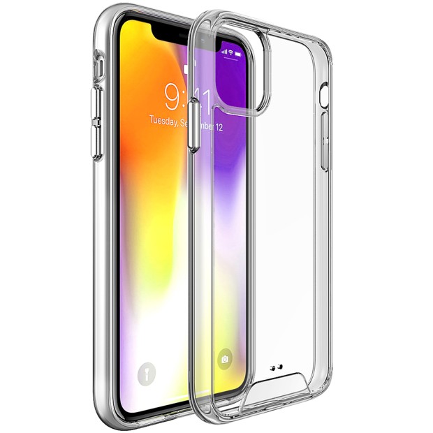 Силіконовий чохол Space Case Premium для Apple iPhone 11 (Прозорий) Силіконовий чохол Space Case Premium для Apple iPhone 11 (Прозорий)