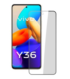 Захисне скло 5D Standard Vivo Y36 Чорне