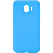 Силикон iNavi Color Samsung Galaxy J4 (2018) J400 (голубой)