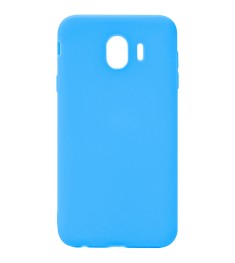 Силикон iNavi Color Samsung Galaxy J4 (2018) J400 (голубой)