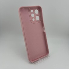 Силикон Original Xiaomi Redmi 12 (ShutCam) (Светло-розовый)