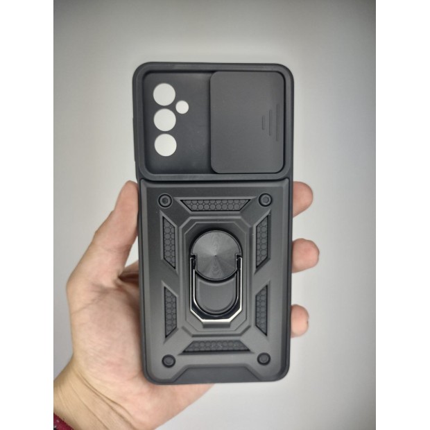 Бронь-чехол Ring Serge Armor Case Samsung Galaxy M52 (ShutCam) (Чёрный)