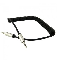 Кабель-AUX Walker A510 Spring (3.5мм на 3.5мм) (Чорний)