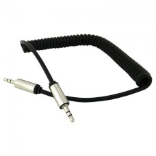Кабель-AUX Walker A510 Spring (3.5mm to 3.5mm) (Чёрный)