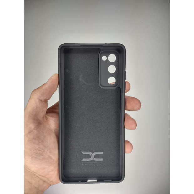 Силікон оригінальний Samsung Galaxy S20 FE (ShutCam) (Чорний)
