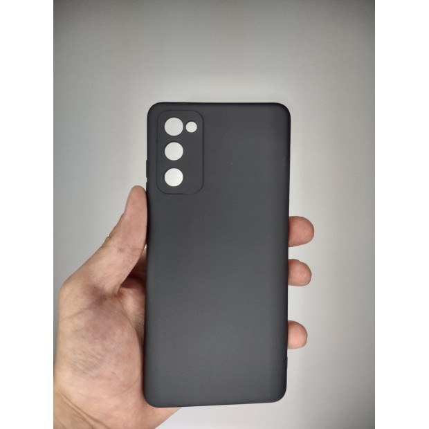 Силікон оригінальний Samsung Galaxy S20 FE (ShutCam) (Чорний)