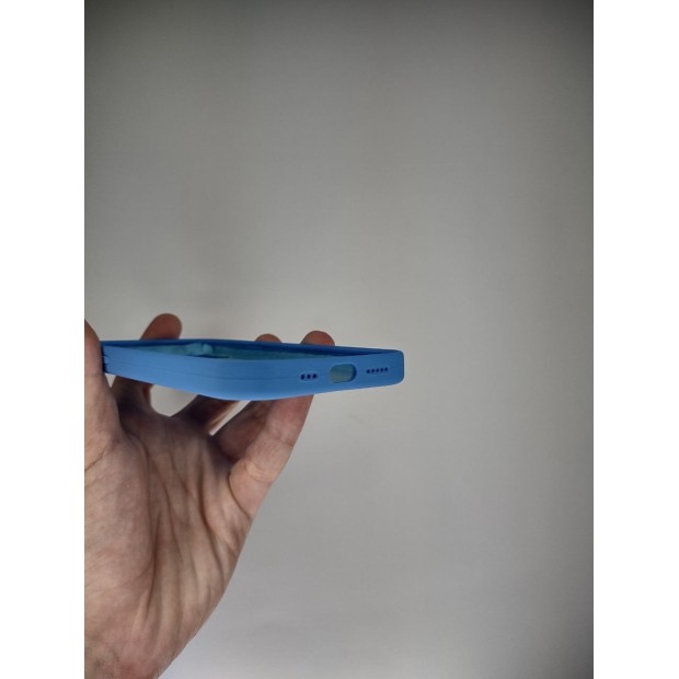 Оригінальний силіконовий чохол RoundCam для Apple iPhone 12 Pro (12) королівський синій