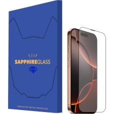 Захисне скло iLera Sapphire Ultra+ Glass Apple iPhone 16 Pro (Чорне) iLSPDL+16PR