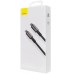 USB-кабель Baseus Tungsten Gold 240W (1м) (Type-C на Type-C) (Чорний) CAWJ040001