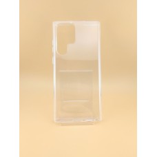Силіконовий чохол WS для Samsung Galaxy S22 Ultra (Прозорий)