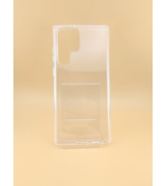 Силіконовий чохол WS для Samsung Galaxy S22 Ultra (Прозорий)