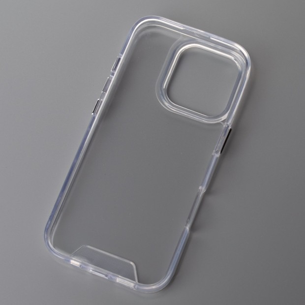 Силіконовий чохол Space Case для Apple iPhone 16 Pro (Прозорий)