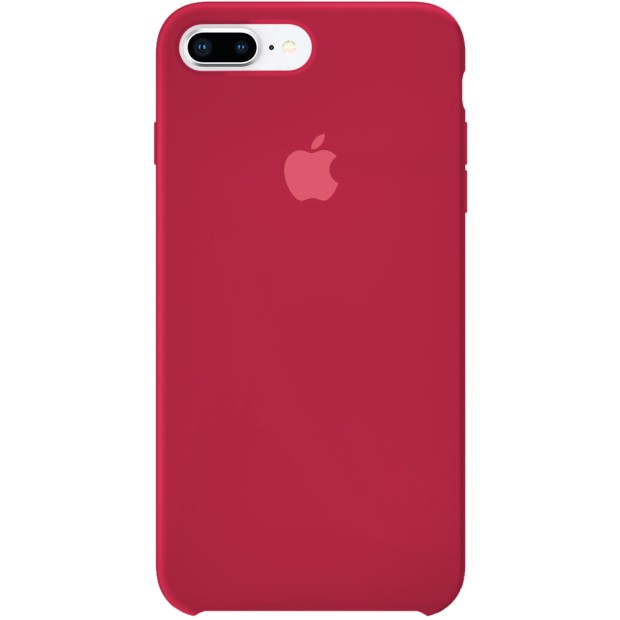 Оригінальний силіконовий чохол Apple iPhone 7 Plus  /  8 Plus (04) Rose Red