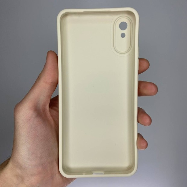 Силіконовий чохол Lux Shotcam для Xiaomi Redmi 9A (Бежевий)