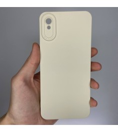 Силикон Lux Shotcam Xiaomi Redmi 9A (Бежевый)