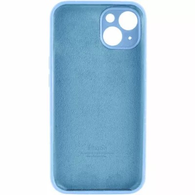 Силикон Original RoundCam Case Apple iPhone 15 (20) Blue