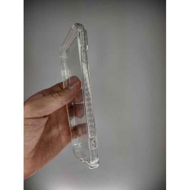 Силіконовий чохол Diamond для Apple iPhone XS Max (Прозорий)