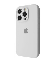 Силіконовий чохол Original RoundCam для Apple iPhone 14 Pro (41) Твердий білий.