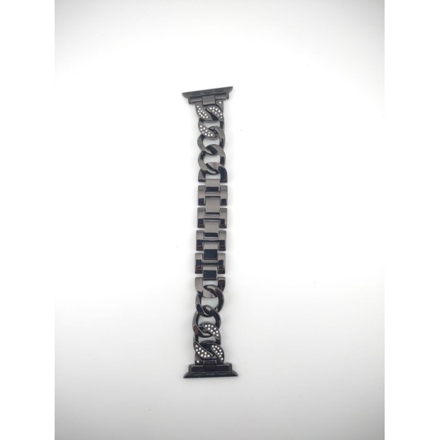 Ремешок Apple Watch Metal Diamonds 38 / 40 / 41mm (Black) Ремешок Apple Watch Metal Diamonds 38 / 40 / 41mm (Black)