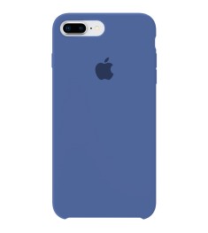 Оригінальний силіконовий чохол для Apple iPhone 7 Plus  /  8 Plus (45) Denim Blu..