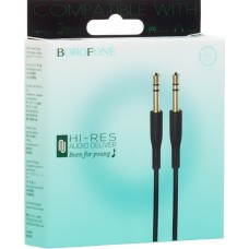 Кабель AUX Borofone BL1 (Чёрный)