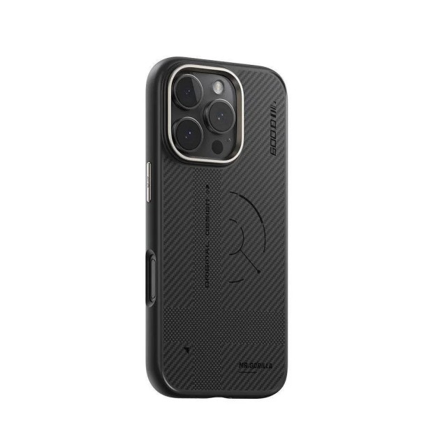 Чохол Blueo Armor Aramid MagSafe для Apple iPhone 16 Pro Max (Чорний)