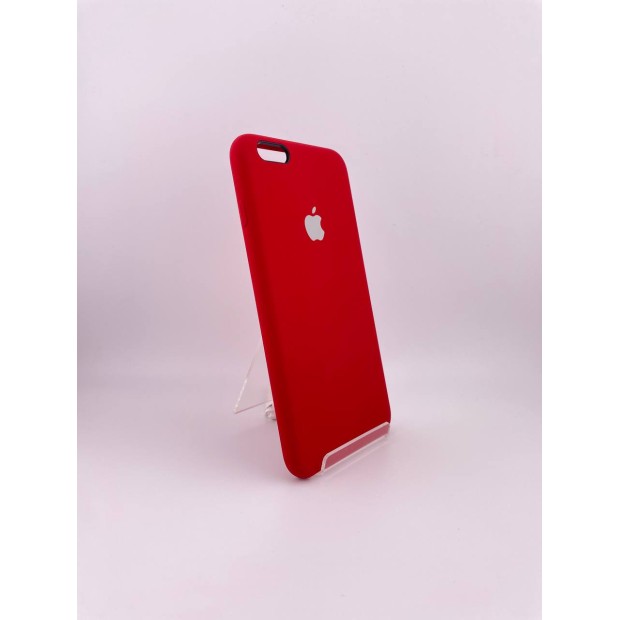 Силіконовий оригінальний чохол Apple для iPhone 6 Plus  /  6s Plus (Паприка)