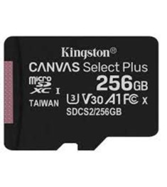 Kingston Canvas Select Plus MicroSDXC Memory Card 256GB (UHS-I / U3) (A1) (Class..