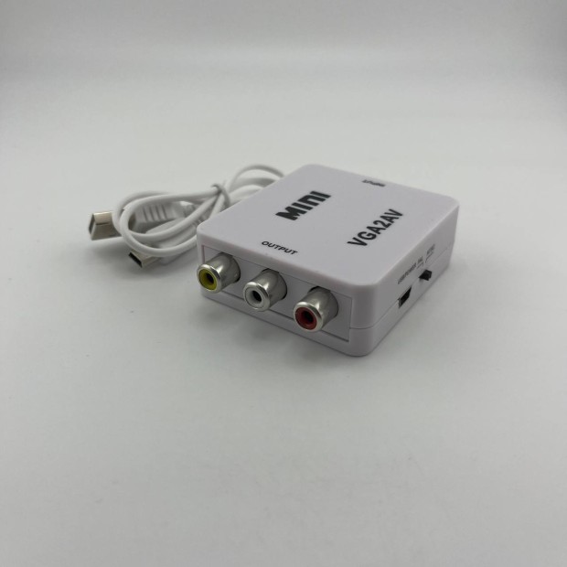 VGA to AV adapter (White)