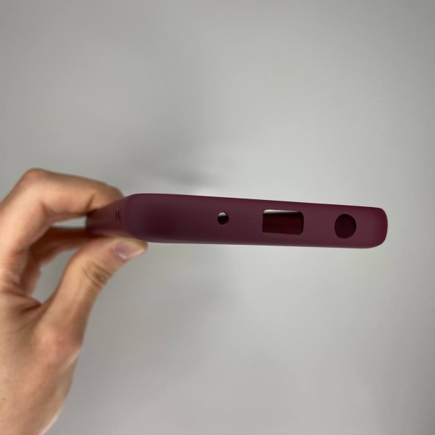 Силіконовий Original 360 чохол Logo для Xiaomi Redmi A2  /  A1 (ShutCam) (Бордовий)