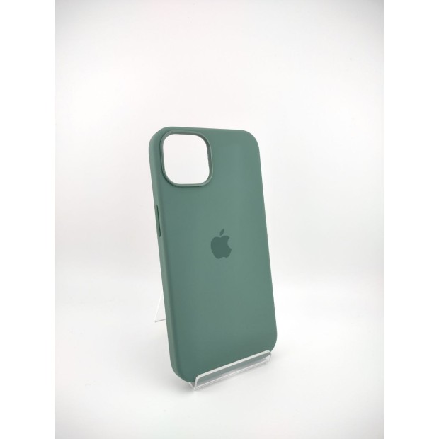 Чохол Silicone Case with MagSafe для Apple iPhone 13 (Колір: Евкаліпт)