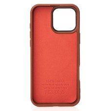 Накладка Beats Leather Textured MagSafe Apple iPhone 16 Pro Max (Desert Titanium)