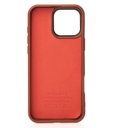Чохол з текстурою шкіри Beats MagSafe для Apple iPhone 16 Pro Max (Пустельний ти..