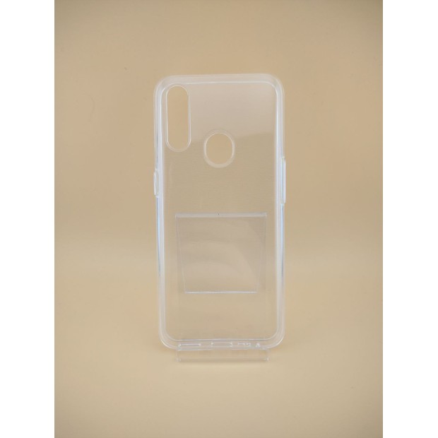 Силіконовий чохол WS для Oppo A31  /  A8 (Прозорий)