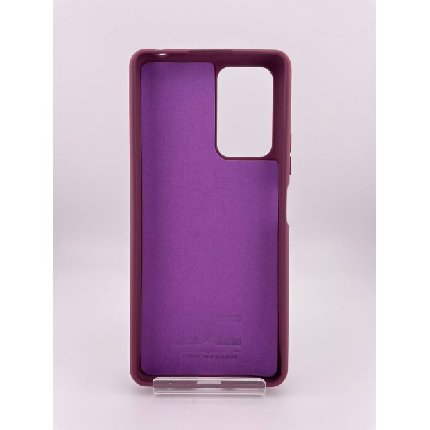 Силикон Original Xiaomi Redmi Note 10 Pro / Note 10 Pro Max (Бордовый)