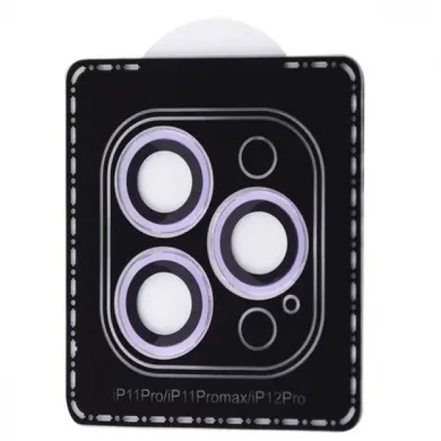 Захисне скло на камеру Achilles Apple iPhone 11 Pro  /  11 Pro Max  /  12 Pro (Фіолетовий)