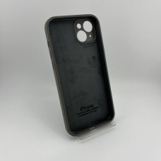 Силіконовий чохол Original RoundCam для Apple iPhone 15 Plus (19) Темно-сірий