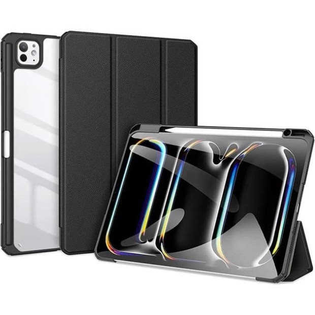 Чохол Dux Ducis Toby Series для iPad Pro 11 (2024) (з тримачем для Apple Pencil) (чорний)