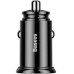 АЗУ-адаптер Baseus Grain Pro Car Charger CCALLP-01 4.8A 2USB (Чёрный)