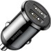 Baseus Grain Pro Car Charger CCALLP-01 4.8A 2USB (Black)