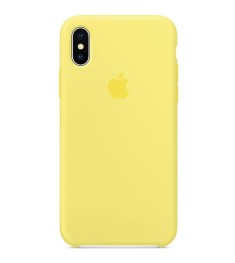 Чохол Silicone Case Apple iPhone X  /  XS (Лимонад)