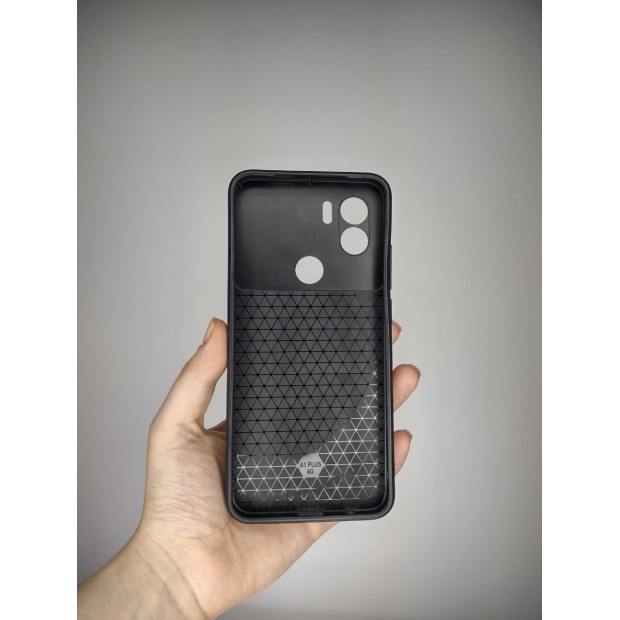 Броньований чохол Ring Serge Armor Case для Xiaomi Redmi A1+  /  Poco C50  /  A2+ (ShutCam) (Чорний)