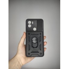 Бронь-чехол Ring Serge Armor Case Xiaomi Redmi A1+ / Poco C50 / A2+ (ShutCam) (Чёрный)