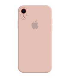 Чохол Silicon Original RoundCam для Apple iPhone XR (08) Колір: Пісочний рожевий..