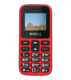Мобильный телефон Sigma Comfort 50 HIT2020 Dual Sim (Red)