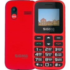 Мобільний телефон Sigma Comfort 50 HIT2020 Dual Sim (Червоний)